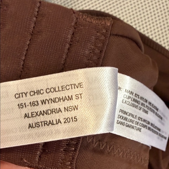 Avenue Women's Espresso Brown Back Smoother Underwire Bra 46C SKU1496 - Picture 12 of 12